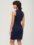 Superdry Jersey Polo Mini Dress, Richest Navy