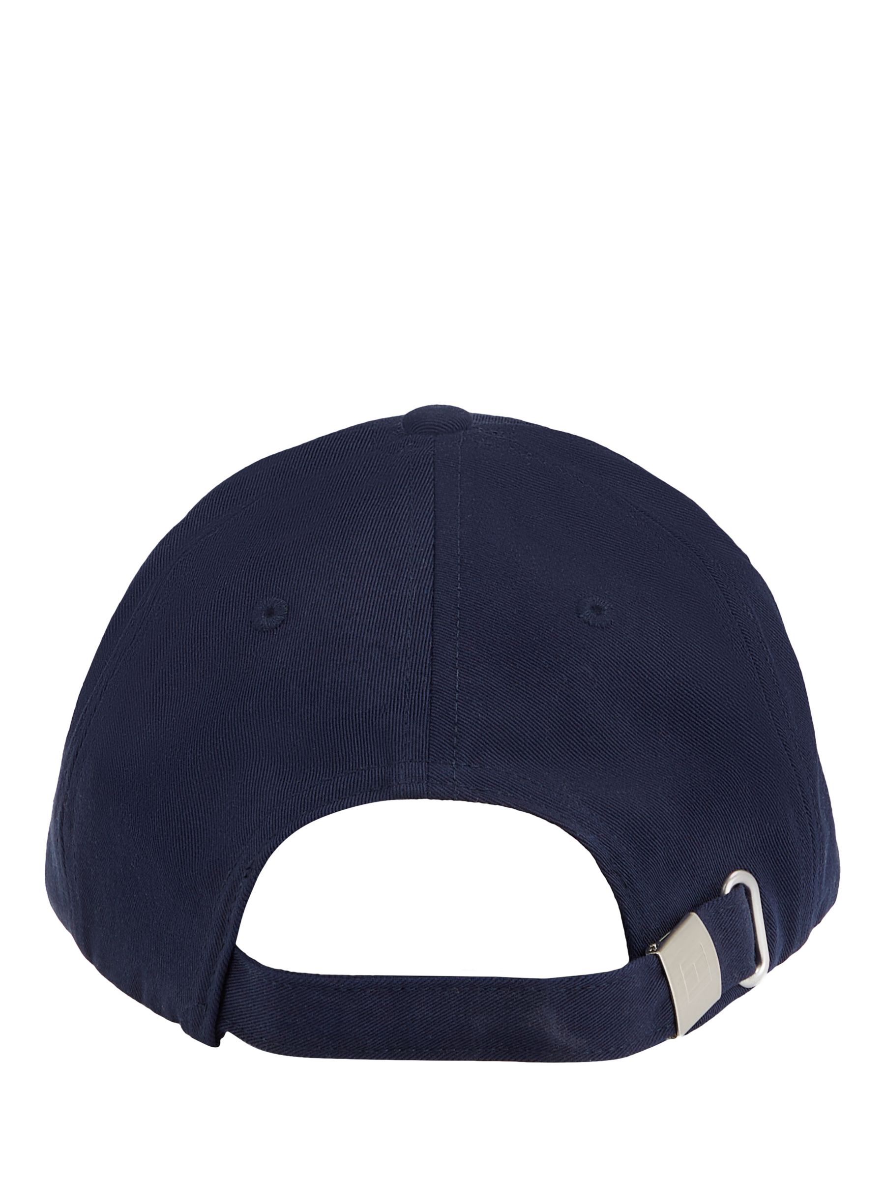 Buy Tommy Hilfiger Kids' Small Flag Logo Organic Cotton Cap, Space Blue Online at johnlewis.com