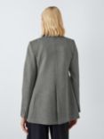 John Lewis Single Breasted Ponte Blazer, Grey