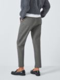 John Lewis Ponte Slim Leg Trousers, Grey