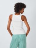 John Lewis Ribbed Cotton Modal Blend Pyjama Tank Top