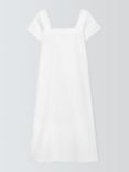 John Lewis Cotton Seersucker Nightdress, Ivory