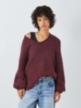 AND/OR Maggie V-Neck Wool Blend Jumper