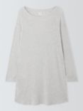 John Lewis Zara Jersey Nightdress, Grey Marl