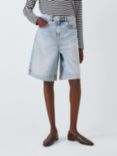 AND/OR Blaze Denim Bermuda Shorts, Light Blue