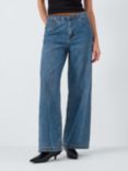 John Lewis ANYDAY Baggy Jeans, Mid Blue Wash