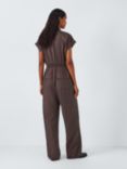 AND/OR Cody Utility Jumpsuit, Chocolate