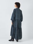 AND/OR Jessie Block Print Shirt Dress, Blue/Multi