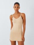 John Lewis Firm Control Seamfree Shapewear Slip, Almond