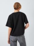 John Lewis ANYDAY Cotton Boxy Fit T-Shirt, Black