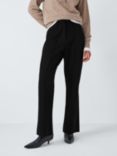 John Lewis Tailored Ponte Trousers, Black