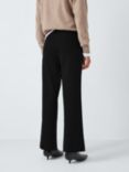 John Lewis Tailored Ponte Trousers, Black