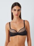 John Lewis Natalia Mesh Spacer Bra, Black