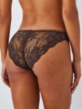 AND/OR Wren Lace Bikini Knickers, Chocolate