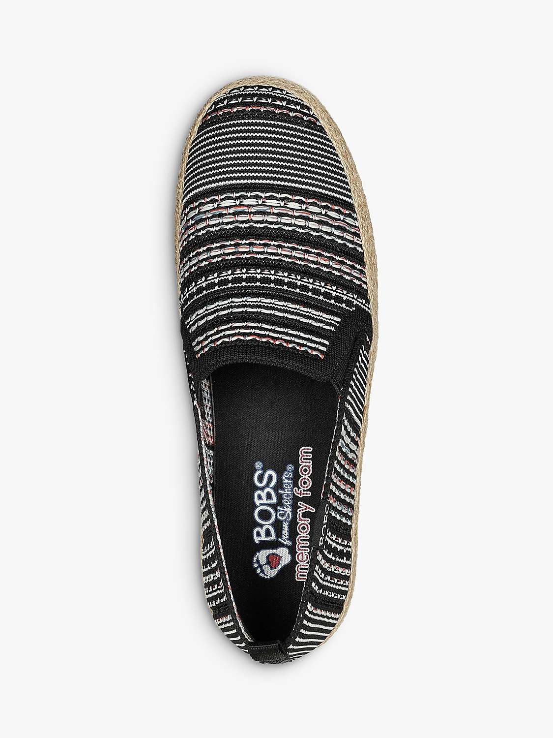 Buy Skechers BOBS Flexpadrille 3.0 Island Muse Espadrille Shoes Online at johnlewis.com