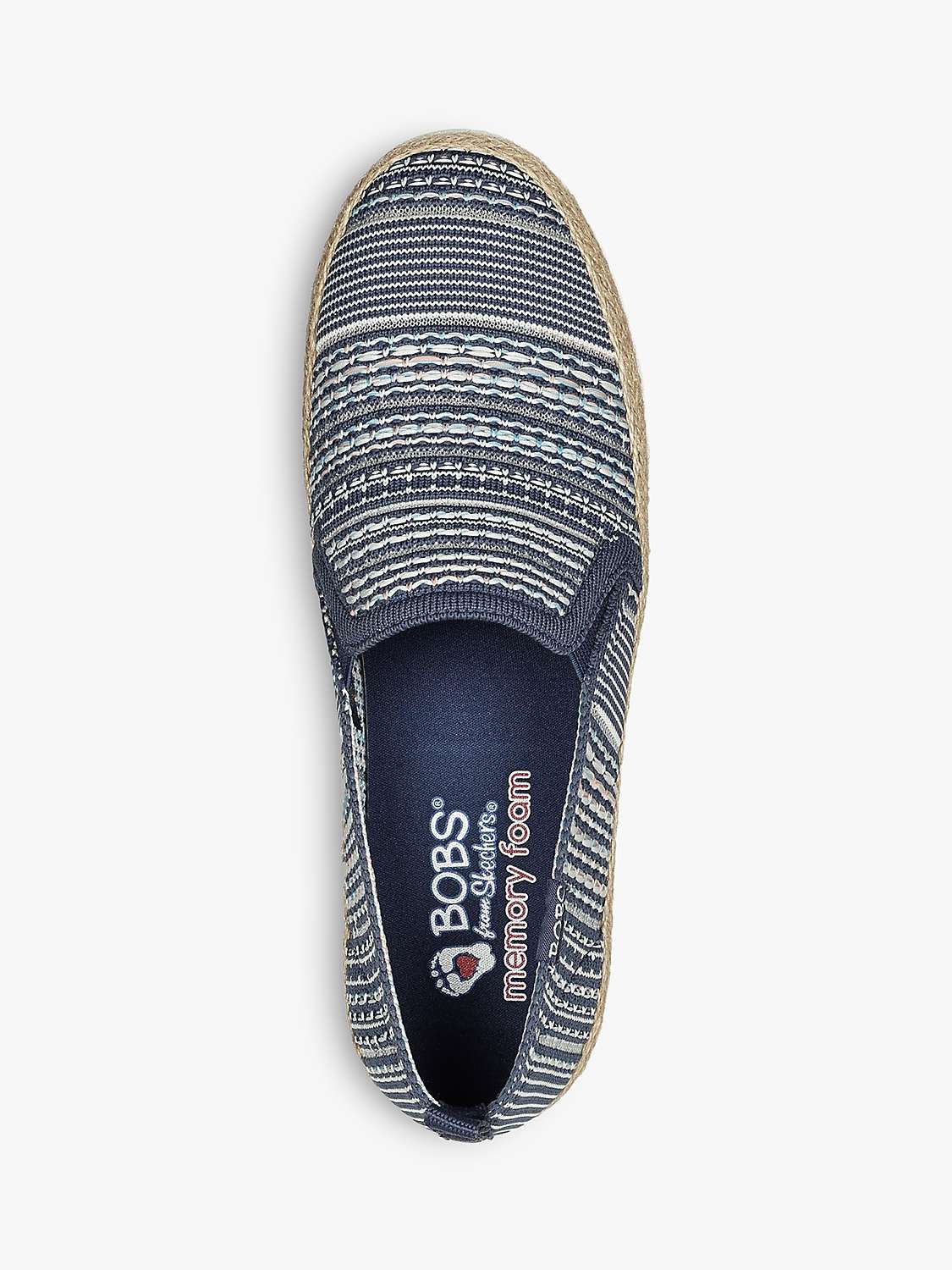 Buy Skechers BOBS Flexpadrille 3.0 Island Muse Espadrille Shoes Online at johnlewis.com