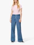 nué notes Porter Wide Leg Jeans, Denim Blue