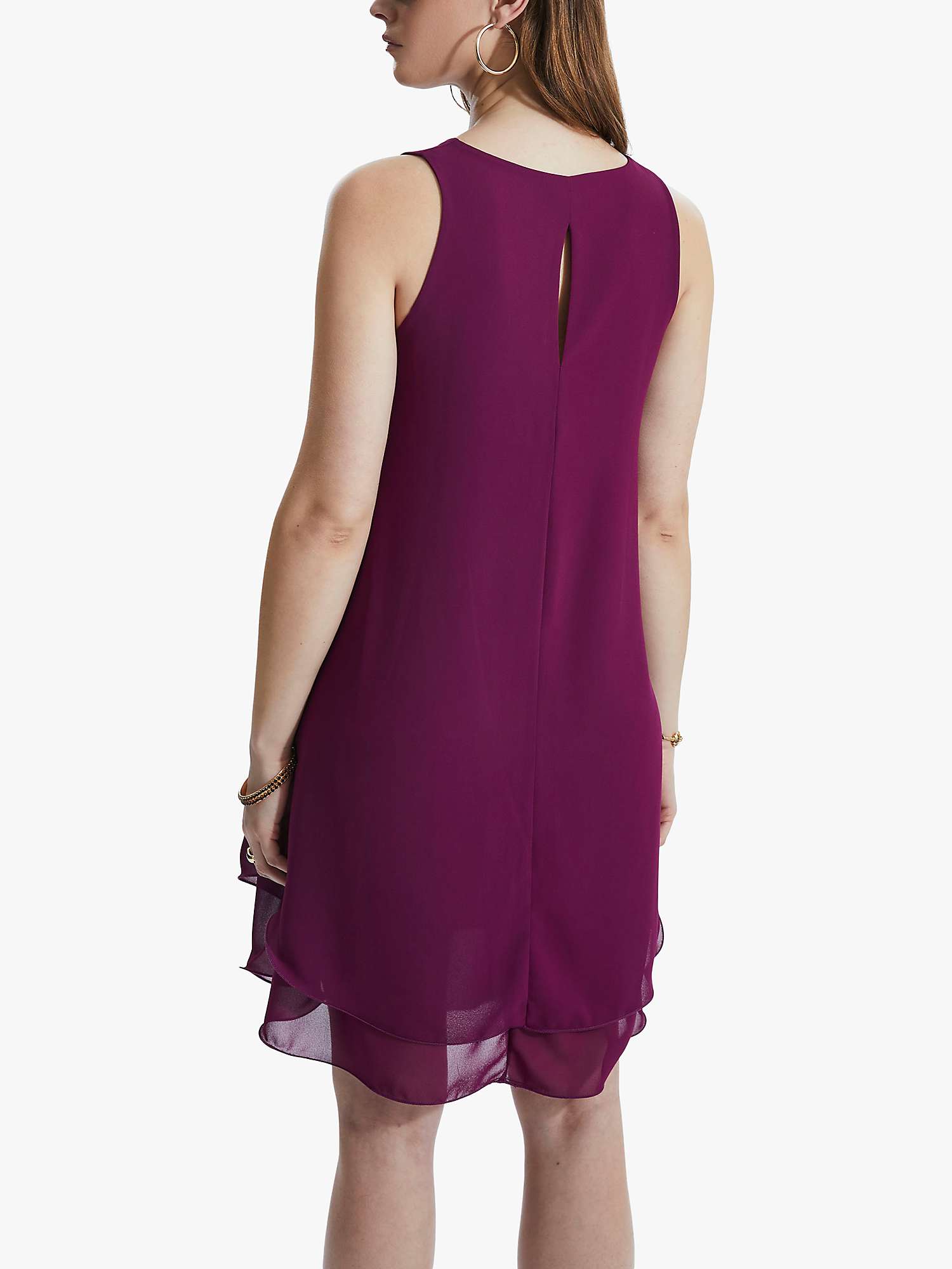 Buy James Lakeland Sleeveless Wave Hem Dress Online at johnlewis.com