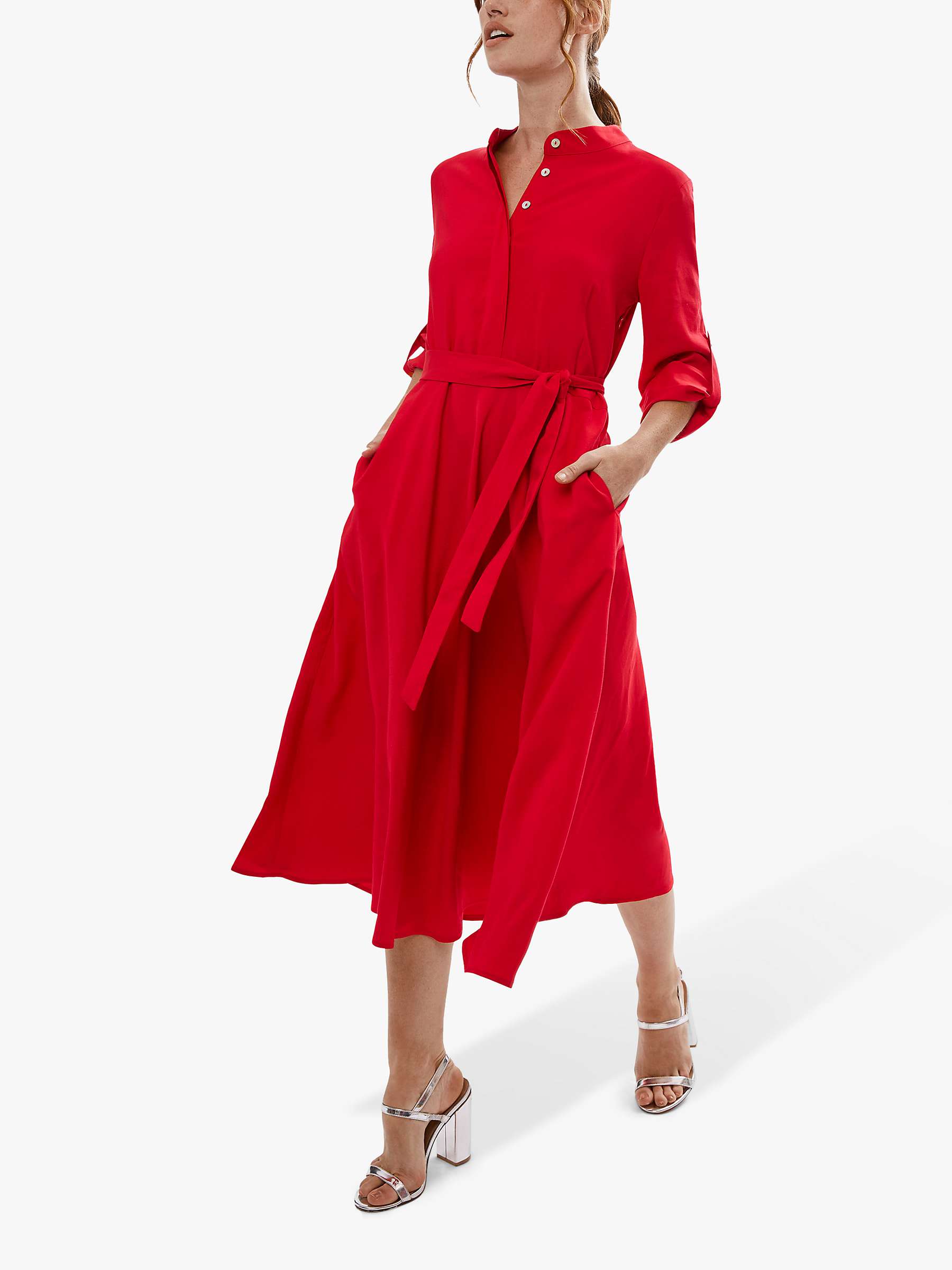 Buy James Lakeland Roll Sleeve Midi Dress Online at johnlewis.com
