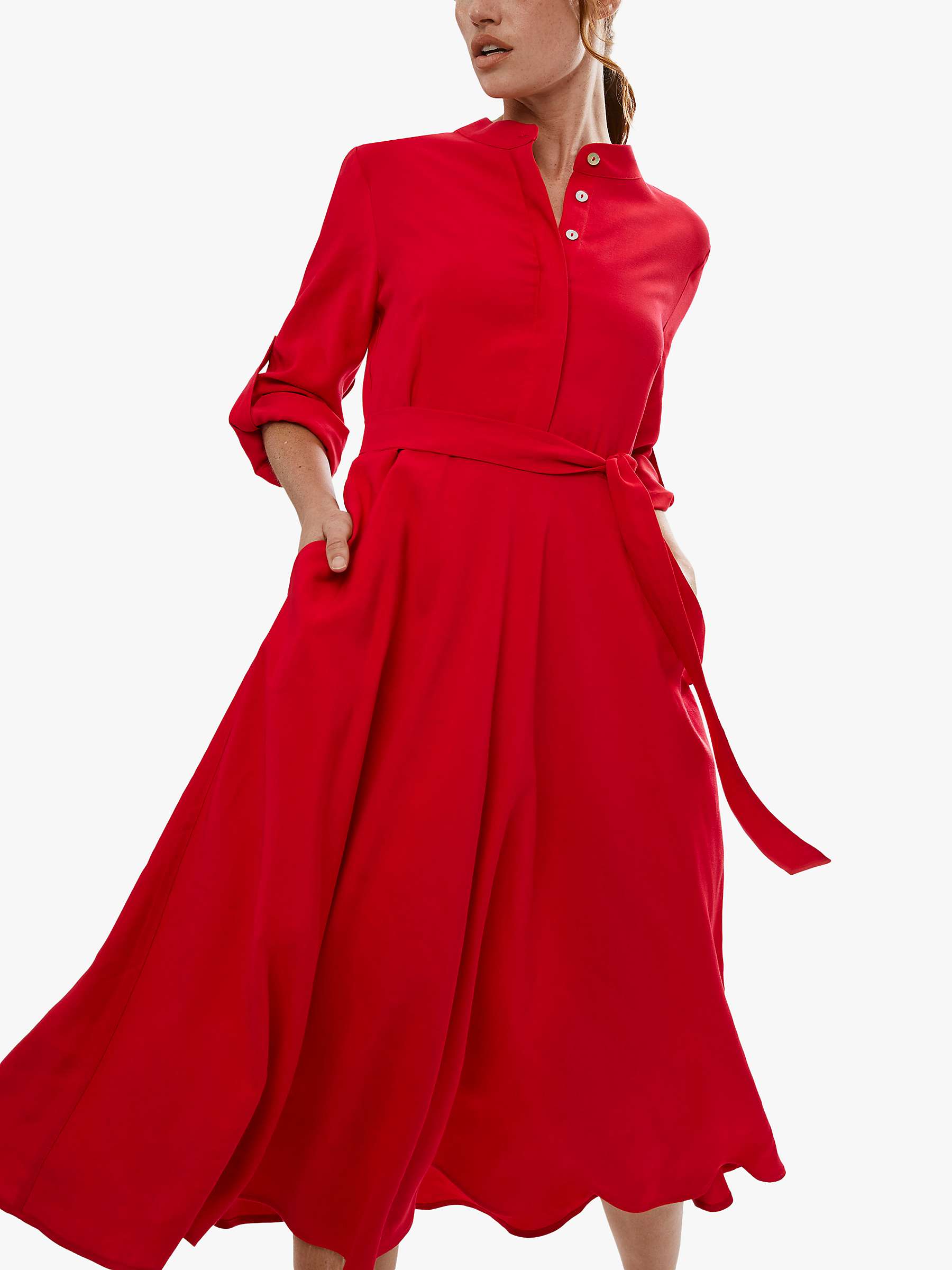 Buy James Lakeland Roll Sleeve Midi Dress Online at johnlewis.com