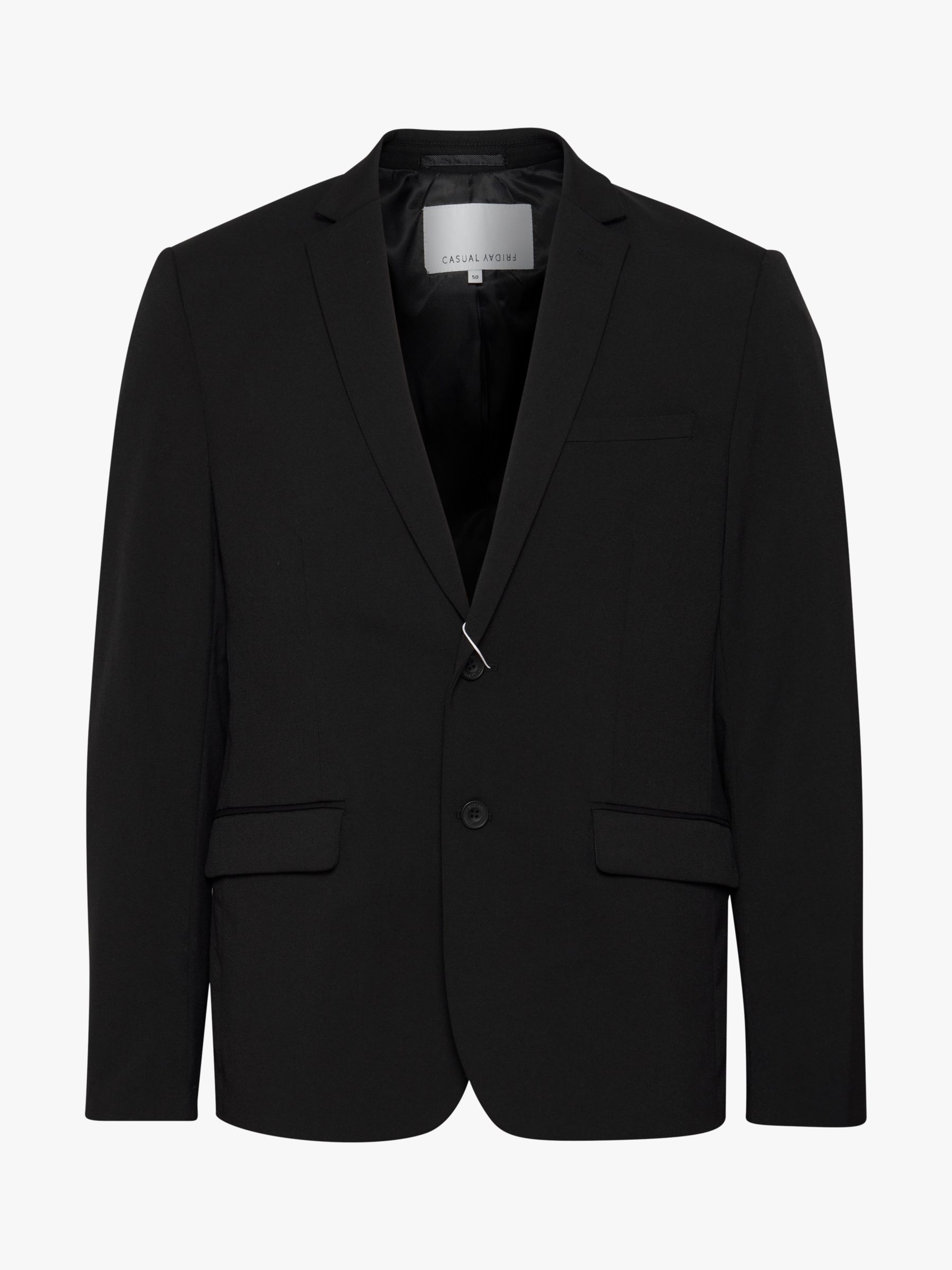 Casual Friday Bernd Slim Fit Suit Jacket, Black, 46