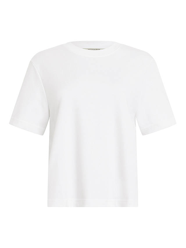 AllSaints Lisa Organic Cotton T-Shirt, White