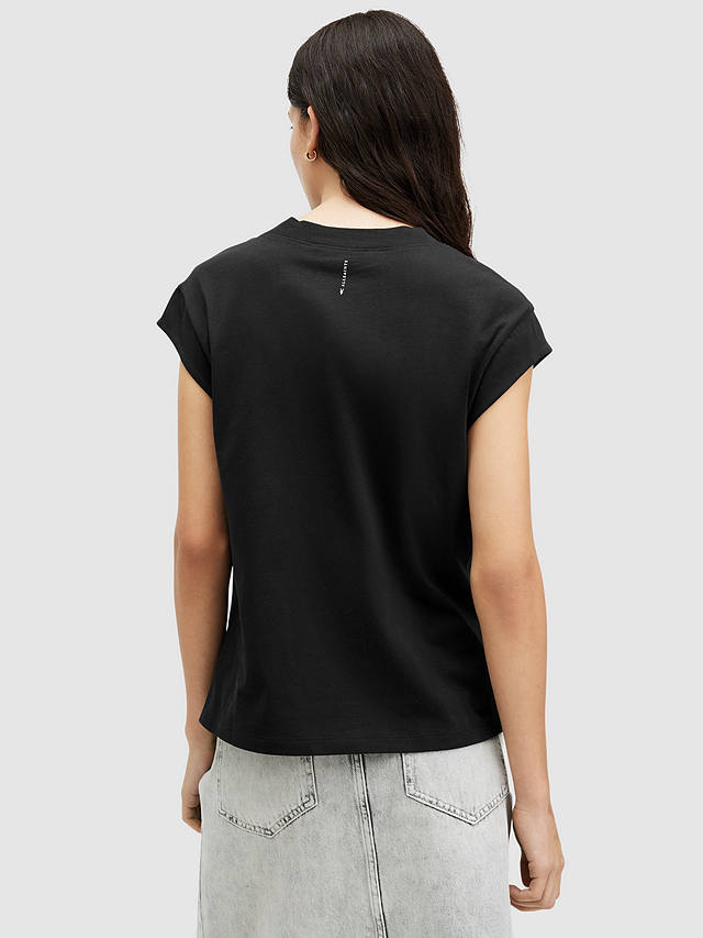 AllSaints Esme T-Shirt, Black