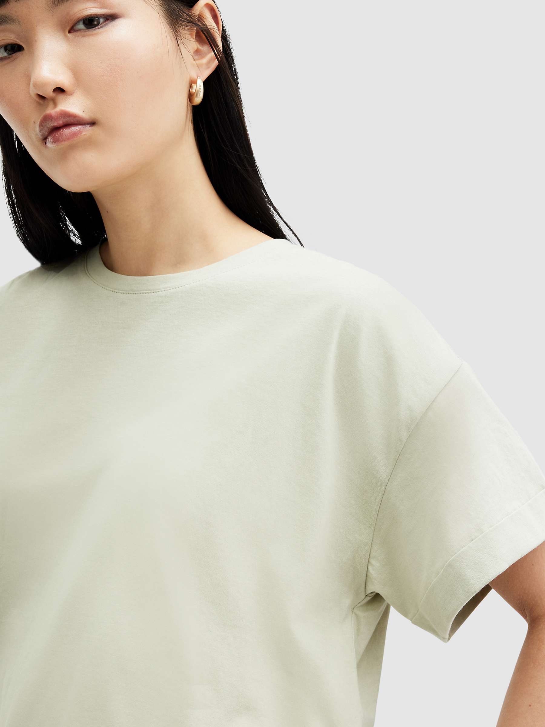 Buy AllSaints Briar Organic Cotton T-Shirt Online at johnlewis.com