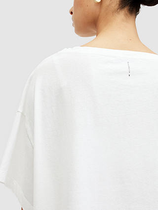 AllSaints Lydia Oversized T-Shirt, White