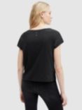 AllSaints Anna V-Neck T-Shirt, Black