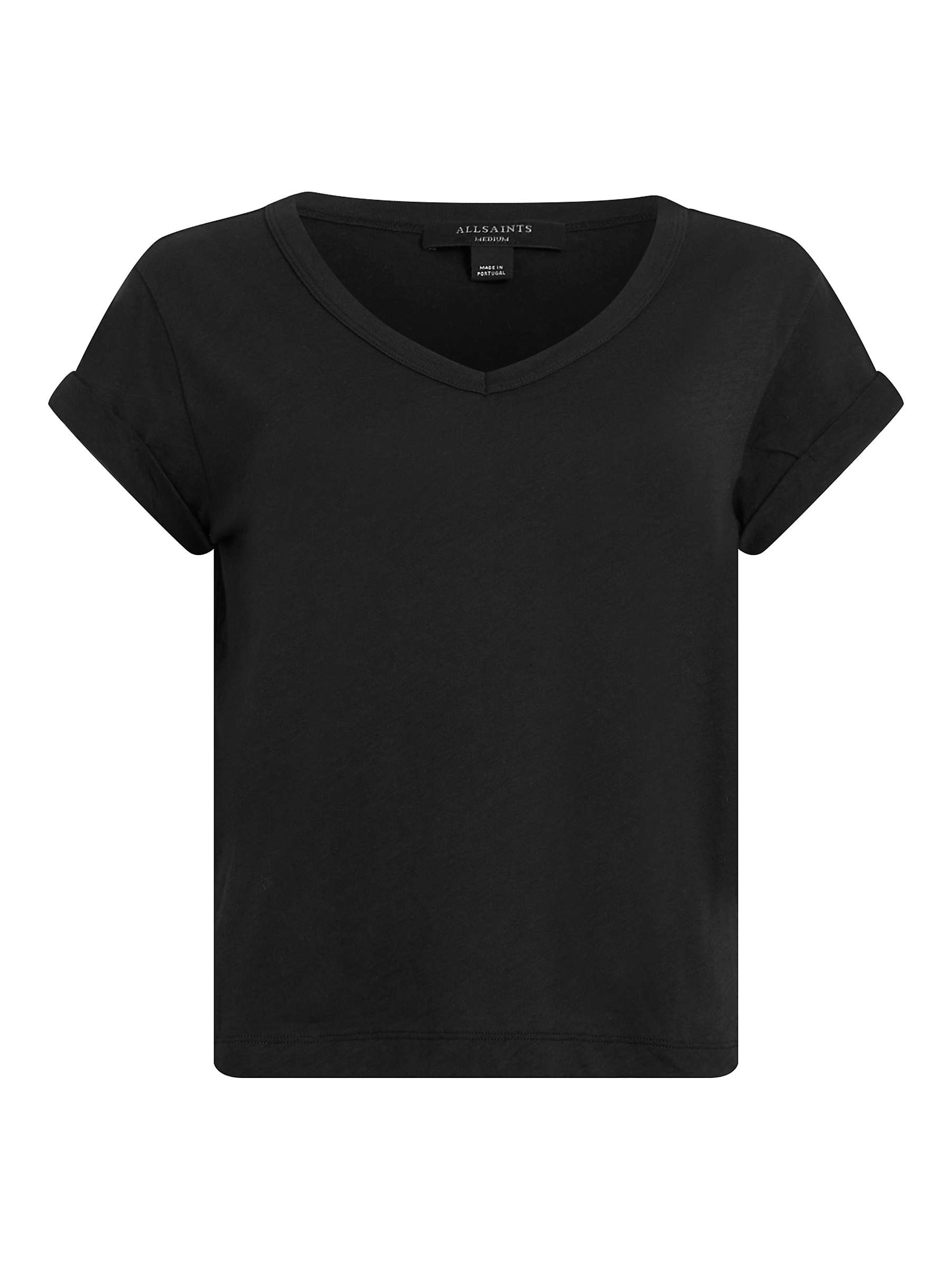 Buy AllSaints Anna V-Neck T-Shirt Online at johnlewis.com