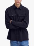Casual Friday August Stretch Utility Overshirt, Dark Navy