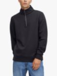 Casual Friday Sebastian Basic Half-Zip Jumper, Major Brown