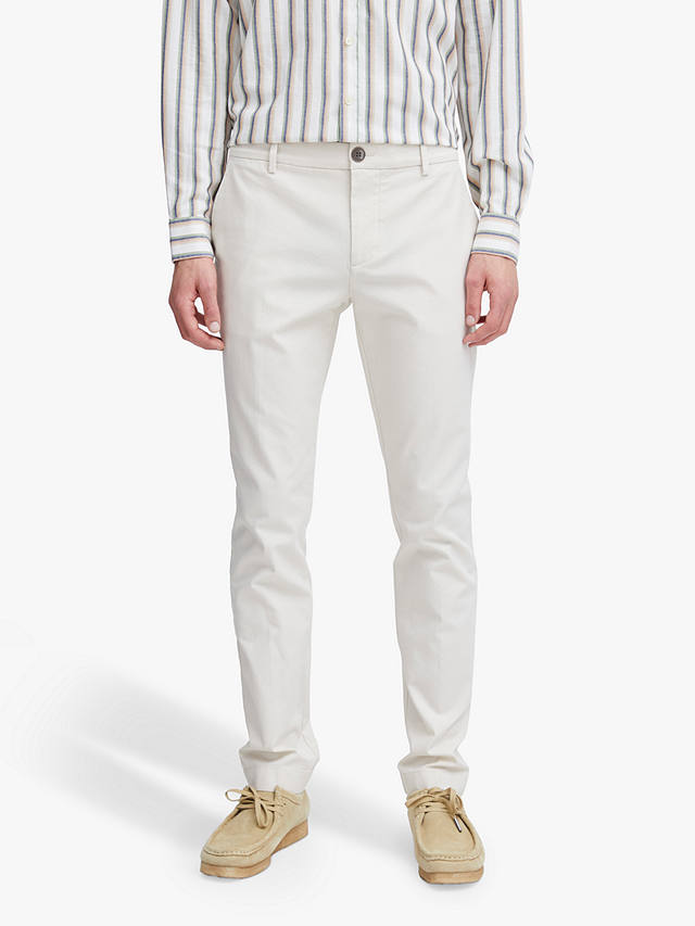 Casual Friday Philip Slim Fit Performance Trousers, Light Sand
