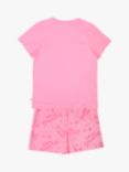 Brand Threads Kids' Disney Princess Short Pyjama Set, Pink