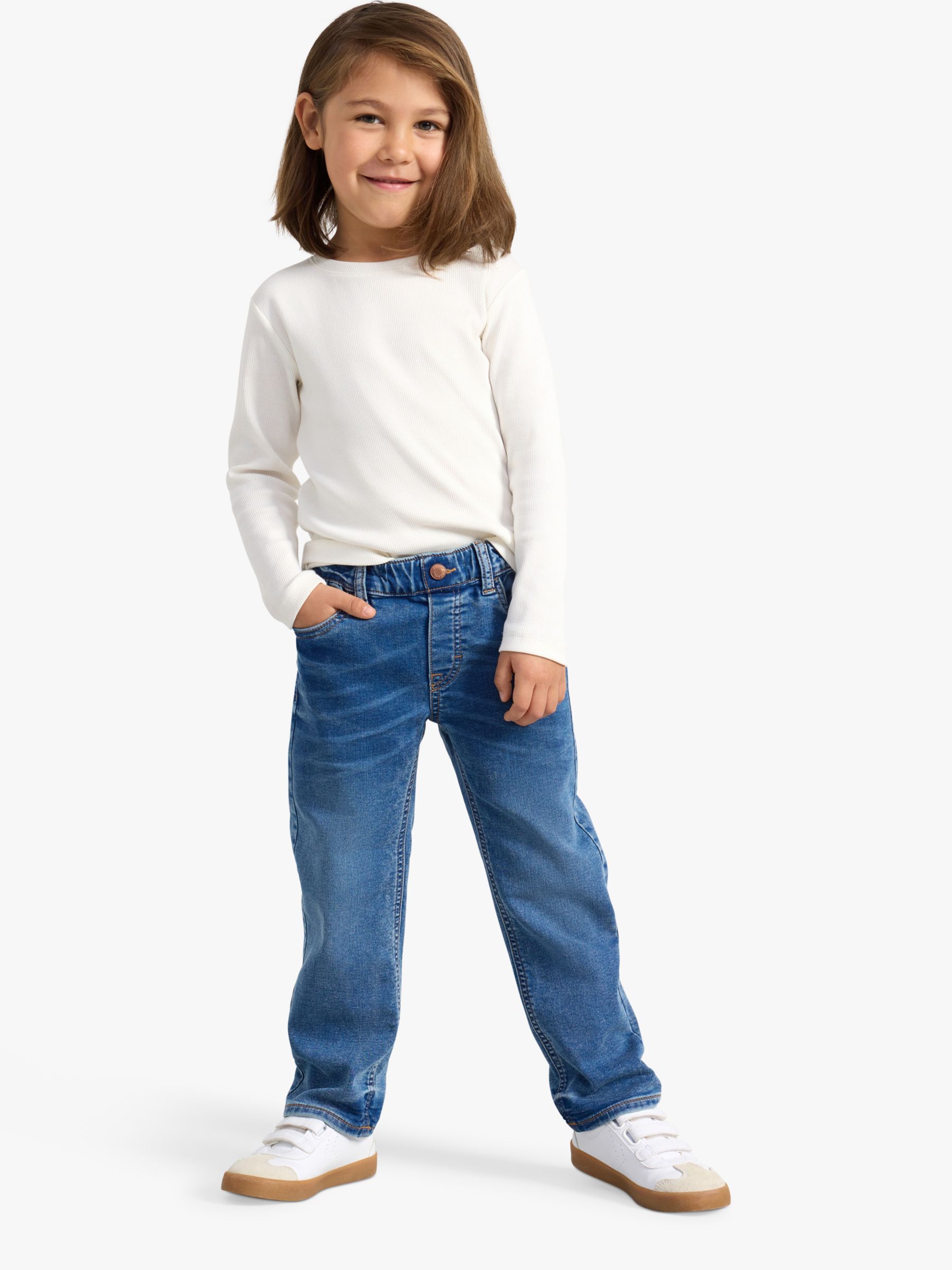 Lindex Kids' Staffan Denim Jeans, Denim, 3 years