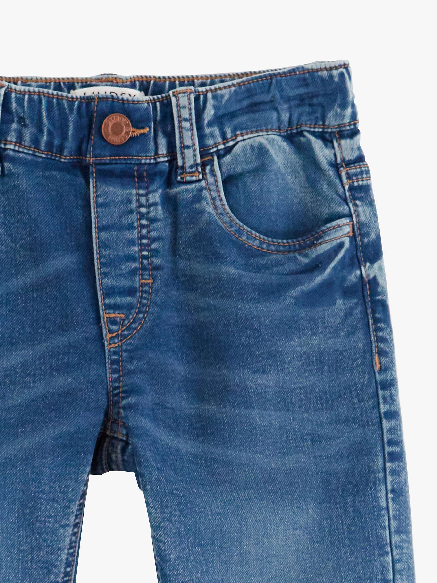 Buy Lindex Kids' Staffan Denim Jeans, Blue Online at johnlewis.com