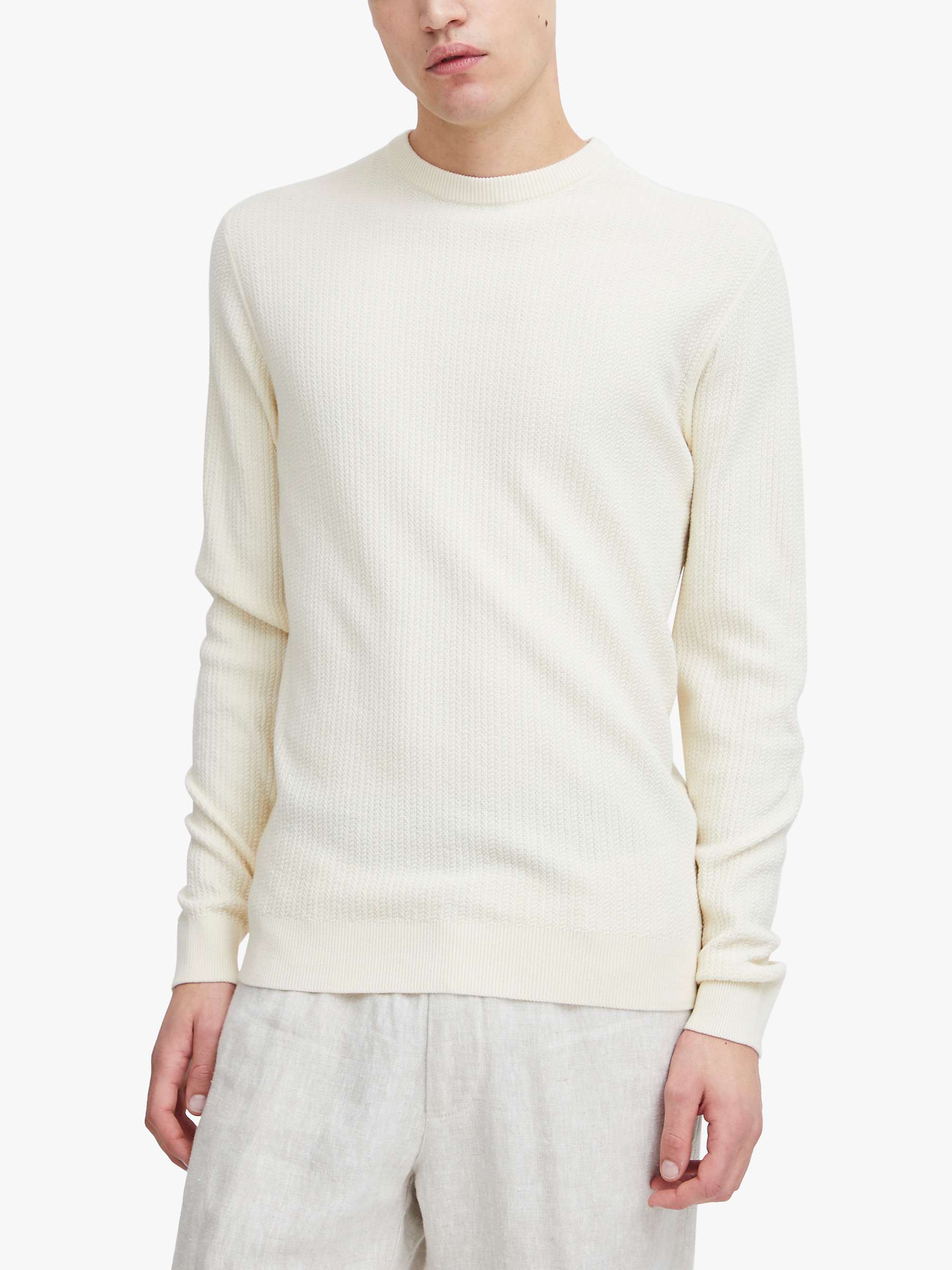 Buy Casual Friday Karl Long Sleeve Crew Neck Knit Jumper Online at johnlewis.com