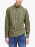 Casual Friday Anton Fil a Fil Long Sleeve Shirt, Burnt Olive