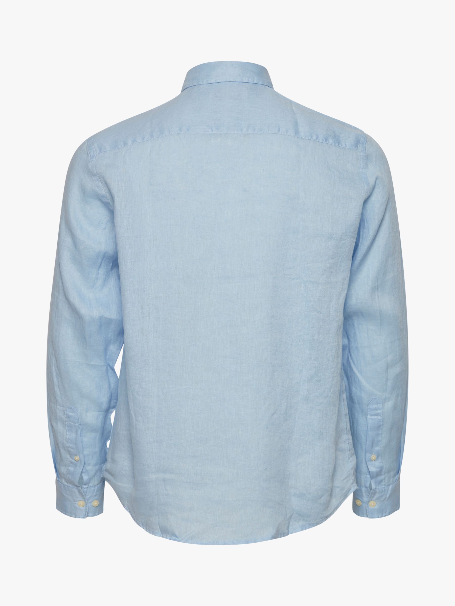 Casual Friday Anton Long Sleeve Linen Shirt , Chambray Blue, S