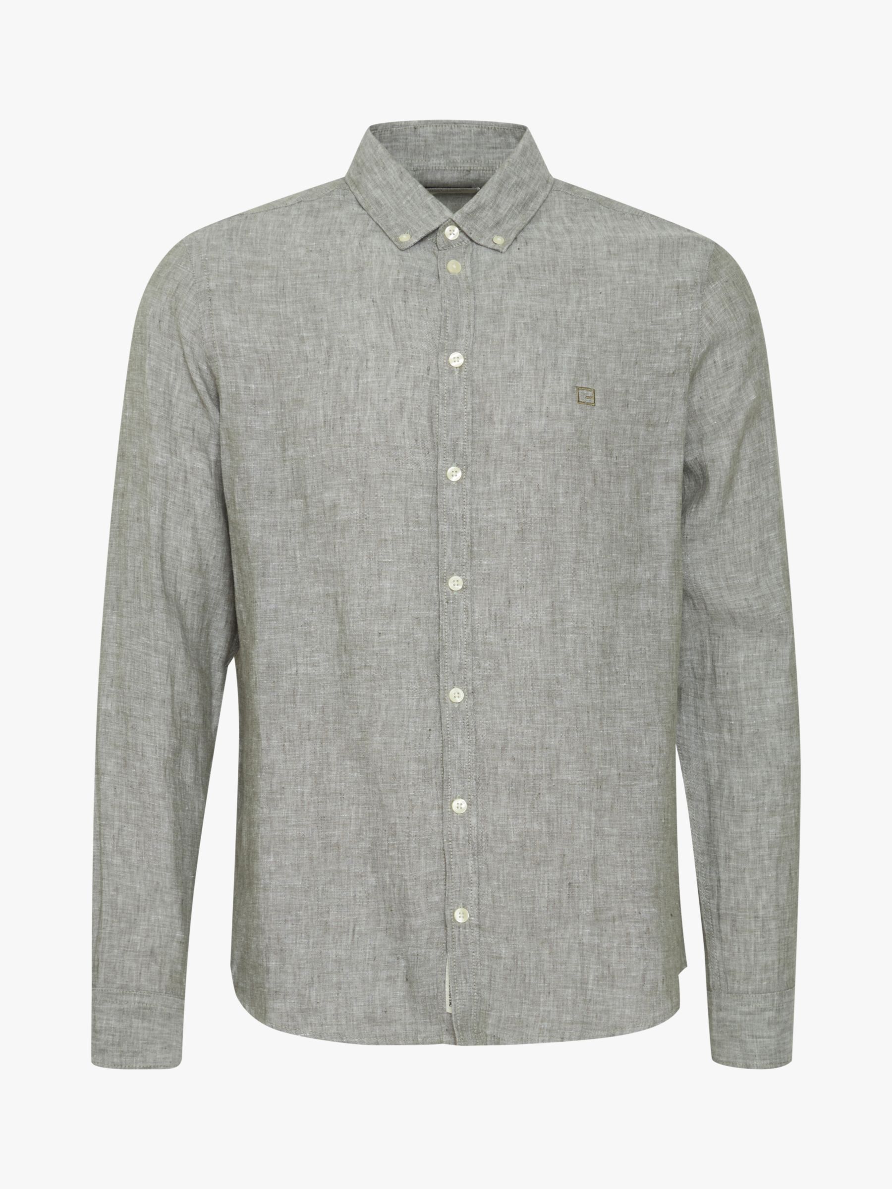 Casual Friday Anton Long Sleeve Linen Shirt , Agave Green, S