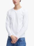 Casual Friday Theo Long Sleeve Basic T-Shirt, Bright White