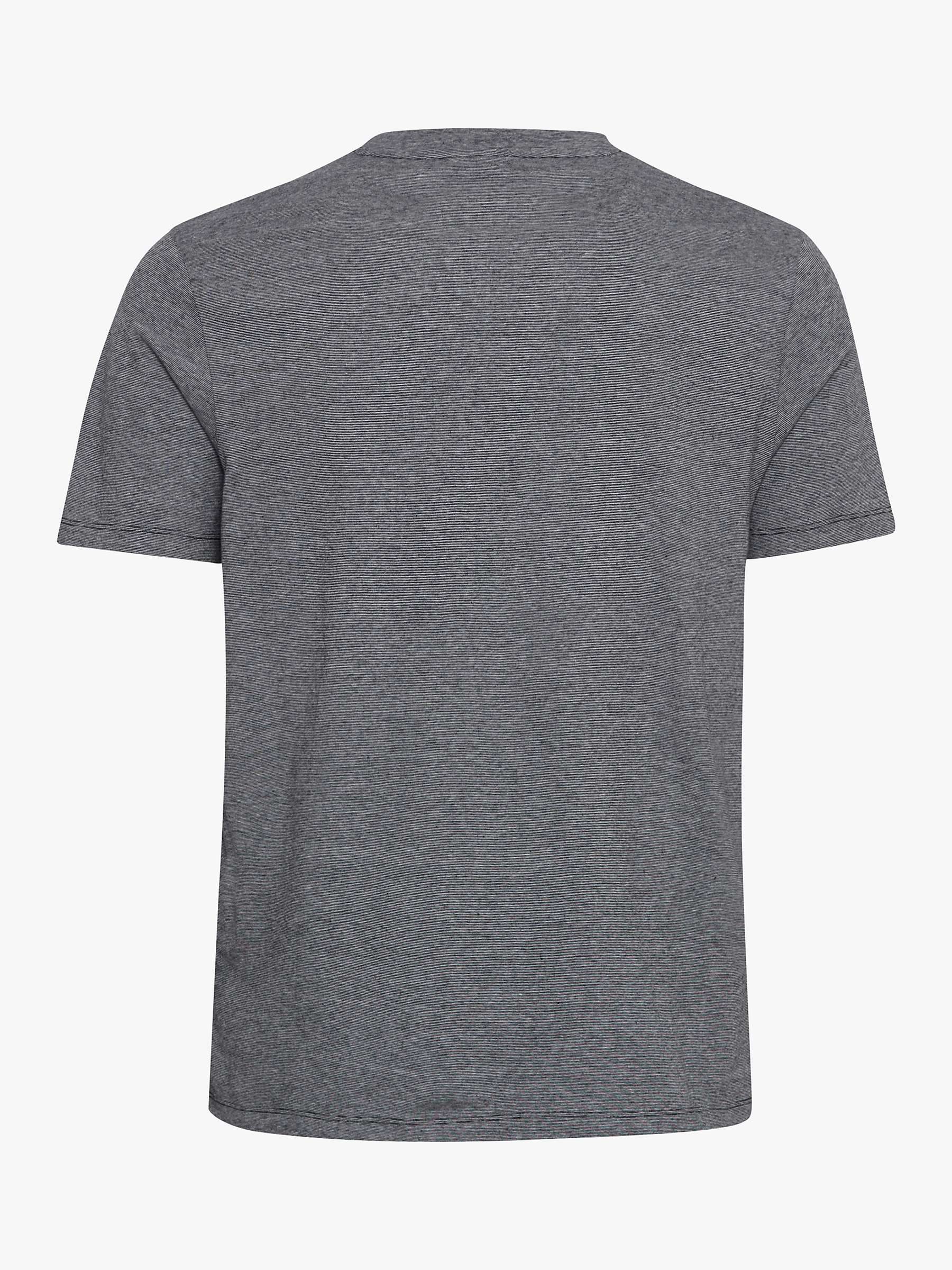 Buy Casual Friday Thor Short Sleeve Micro Stripe T-Shirt, Grey Online at johnlewis.com