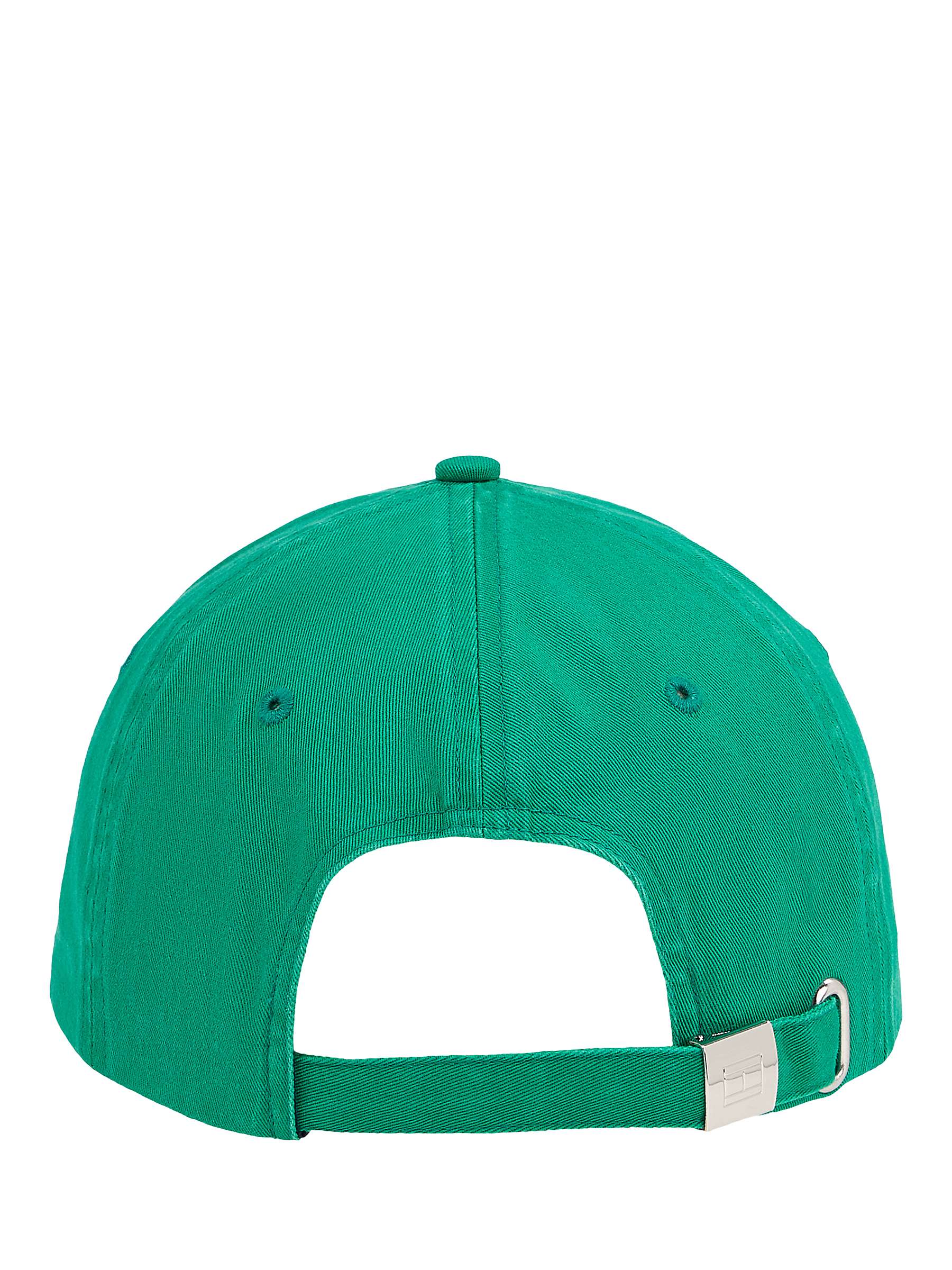 Buy Tommy Hilfiger Essential Flag Soft Cap, Olympic Green Online at johnlewis.com