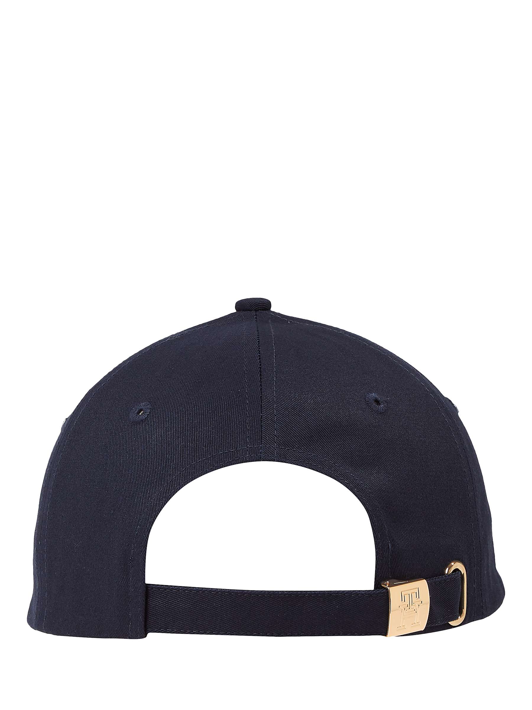 Buy Tommy Hilfiger Essential Chic Cap, Space Blue Online at johnlewis.com