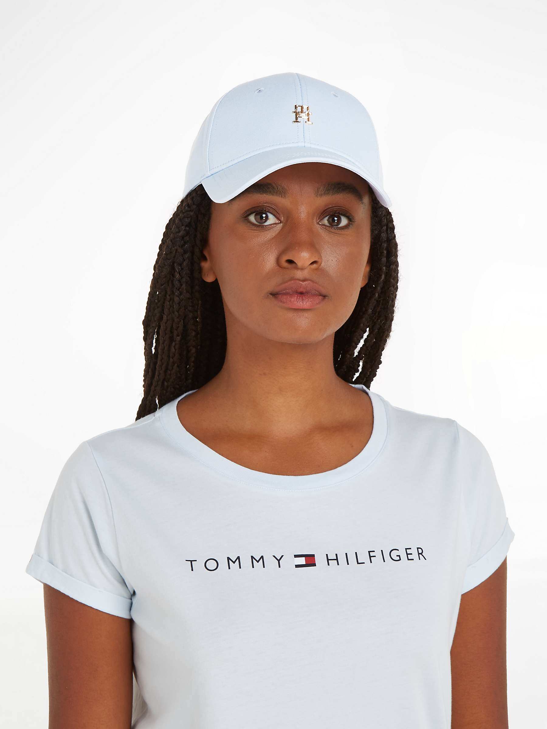 Buy Tommy Hilfiger Essential Chic Cap, Breezy Blue Online at johnlewis.com