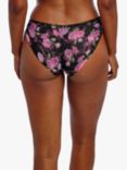 Freya Rose Blossom Briefs, Black/Multi