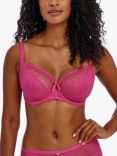 Freya Fancies Underwired Plunge Bra, Hot Pink