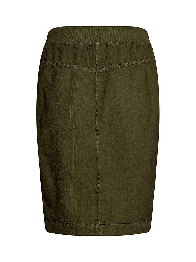 KAFFE Naya Cotton Skirt, Grape Leaf