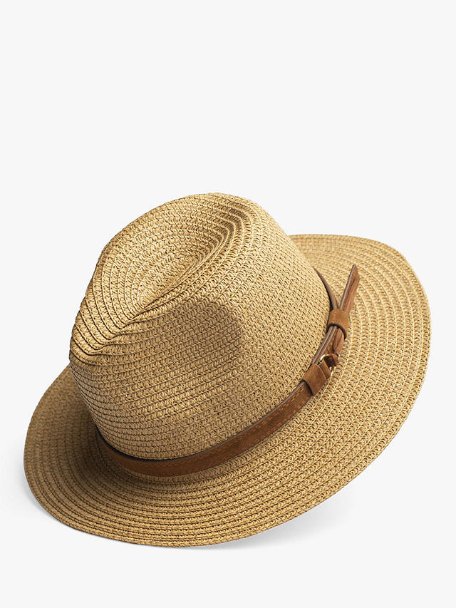 Bloom & Bay Adva Straw Hat, Natural